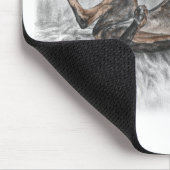 Tapis De Souris Doberman drôle sur Sofa (Coin)