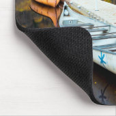 Tapis De Souris Dock de Rivière Jacques-Cartier | Rabaskas (Coin)