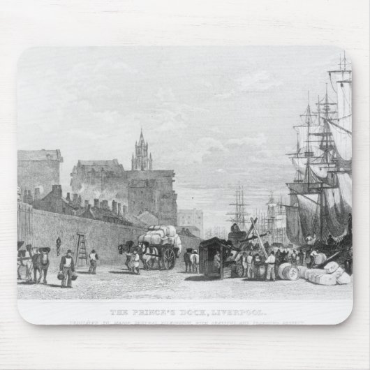 Tapis De Souris Dock du prince, Liverpool (Devant)