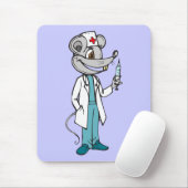 Tapis De Souris Docteur Nurse Mouse (Avec souris)