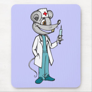 Tapis De Souris Docteur Nurse Mouse