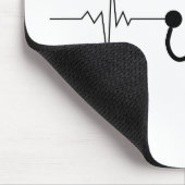 Tapis De Souris Docteur Pulse Heartbeat Line (Coin)