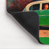 Tapis De Souris Dodge Royal V8 1954 en vert (Coin)