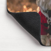 Tapis De Souris Dog à Santa costume (Coin)