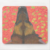Tapis De Souris Dog and strawberry (Devant)