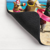 Tapis De Souris Dog Birthday Party Conga Line (Coin)