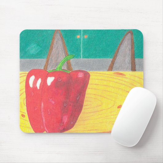 Tapis De Souris Dog ears and pepper (Avec souris)