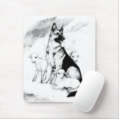 Tapis De Souris Dog Heaven (Avec souris)
