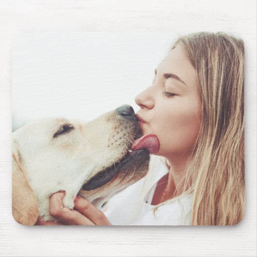 Tapis De Souris Dog Kisses Photo (Devant)
