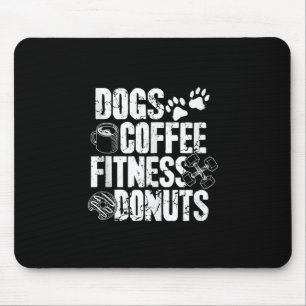 Tapis De Souris Dogs Coffee Ness Donuts