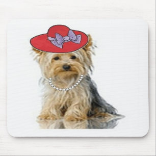 Tapis De Souris Dogs~Original Ditzy Mousepad~Yorkie