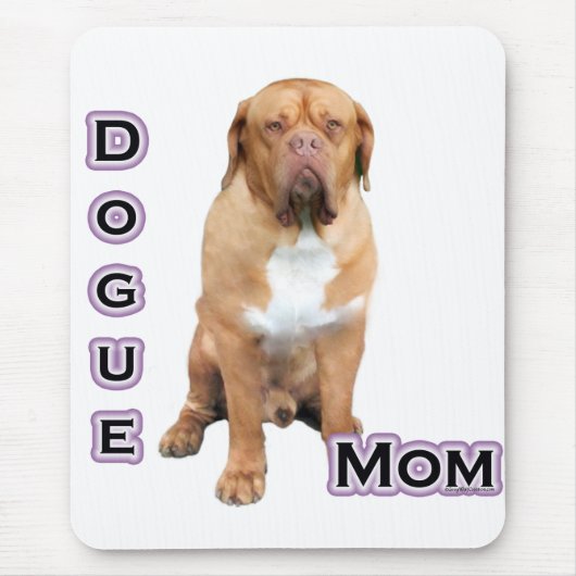 Tapis De Souris Dogue Maman 4 (Devant)
