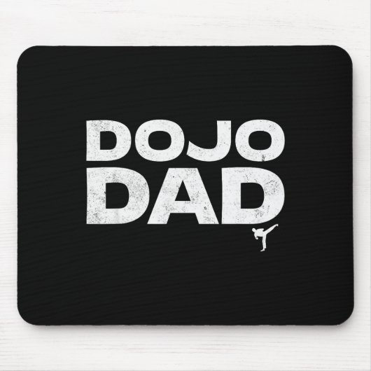 Tapis De Souris Dojo Dad Martial Arts Funny Father's Day Gift For  (Devant)