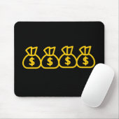 TAPIS DE SOURIS DOLLAR (Avec souris)