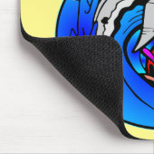 Tapis De Souris Dolphin et Coeur de Floride #USAPatriotGraphics © (Coin)