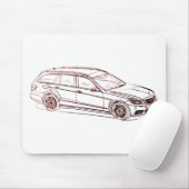 Tapis De Souris Domaine 2010 de classe de MBAMG E (Avec souris)