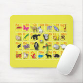 Tapis De Souris Domaine animal sur mon ABC (Avec souris)