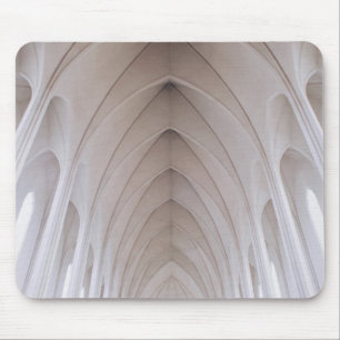 Tapis De Souris dôme à haut plafond blanc de pilier