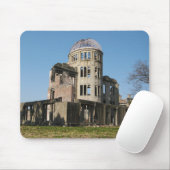 Tapis De Souris Dôme de la bombe atomique, Hiroshima, Japon (Avec souris)
