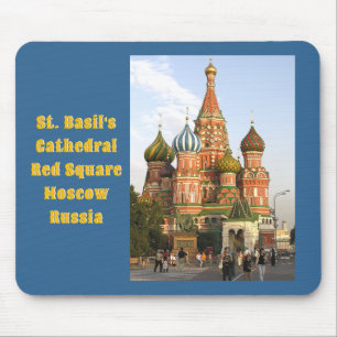 TAPIS DE SOURIS "DOMES DE ST. BASIL'S, MOSCOU" SOURIS MAT/MOUSEPAD