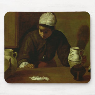 Tapis De Souris Domestique de cuisine avec le dîner chez Emmaus,