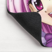 Tapis De Souris Domestique mignonne de fille d'Anime (Coin)