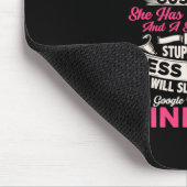 Tapis De Souris Don comptable | J'Ai Une Maman Comptable Fou (Coin)