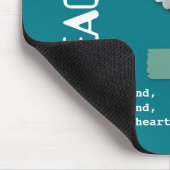 Tapis De Souris Don d'appréciation de l'enseignant (Coin)