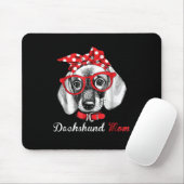 Tapis De Souris Don de chien | Dachshund Maman Lovely (Avec souris)