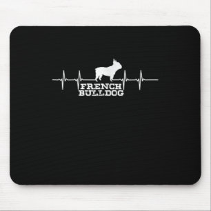 Tapis De Souris Don de chien   French Bulldog Heart