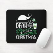 Tapis De Souris Don de Noël Cher jusqu'à Noël (Avec souris)