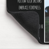 Tapis De Souris Don Message D'Amour Pour Fille Photo Mousepad (Coin)