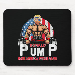 Tapis De Souris Donald Pump Swole America Encore Une Fois Fitness
