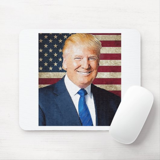 Tapis De Souris Donald Trump (Avec souris)