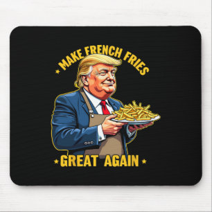 Tapis De Souris Donald Trump 2024 frite - Rendre les frites génial