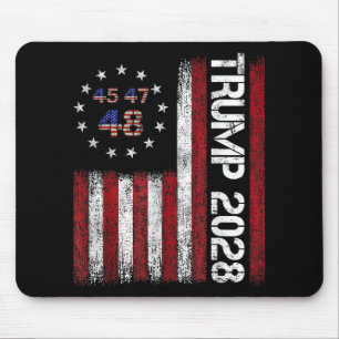 Tapis De Souris Donald Trump 2028 Trump 45 47 48e Président améric