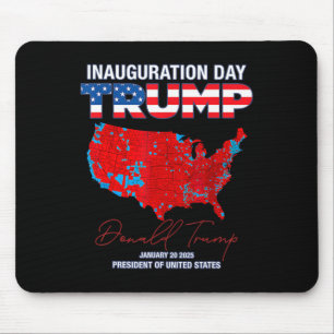 Tapis De Souris Donald Trump 47e président 2025 Inauguration États