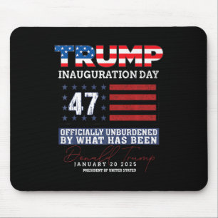 Tapis De Souris Donald Trump 47e président 2025 Inauguration États