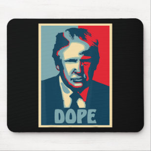 Tapis De Souris Donald Trump Élection Drogue Amusement Président E