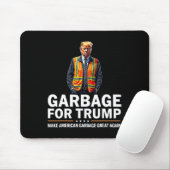 Tapis De Souris Donald Trump Garbage Orange réflexe de sécurité (Avec souris)