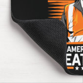 Tapis De Souris Donald Trump Garbage Orange réflexe de sécurité (Coin)