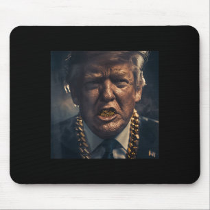 Tapis De Souris Donald Trump Gold Grillz
