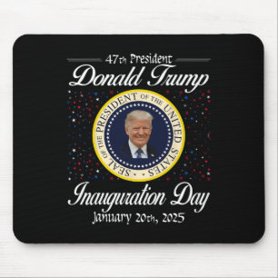 Tapis De Souris Donald Trump Jour de l'investiture 2025 47e présid