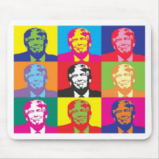 Tapis De Souris Donald Trump Pop Art
