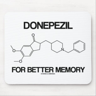 Tapis De Souris Donepezil Pour Une Meilleure Mémoire (Molécule Chi