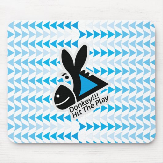 TAPIS DE SOURIS DONKEY !!! HIT THE PLAY BY MASANSER PIXELAT (Devant)
