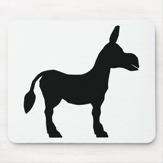 Tapis De Souris Donkey silhouette (Devant)
