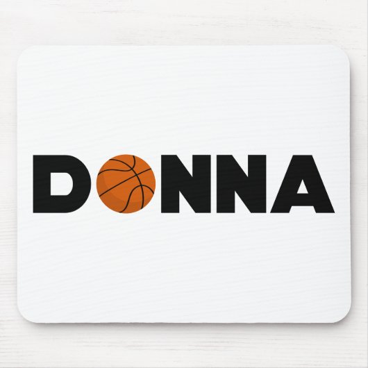 Tapis De Souris Donna Basketball (Devant)