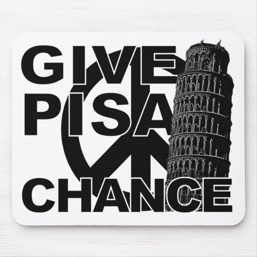 Tapis De Souris Donner Pisa Chance mousepad (Devant)