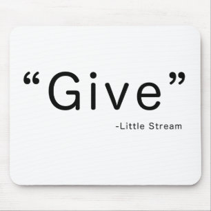 Tapis De Souris Donnez - a dit l'hymne primaire mormone de petit